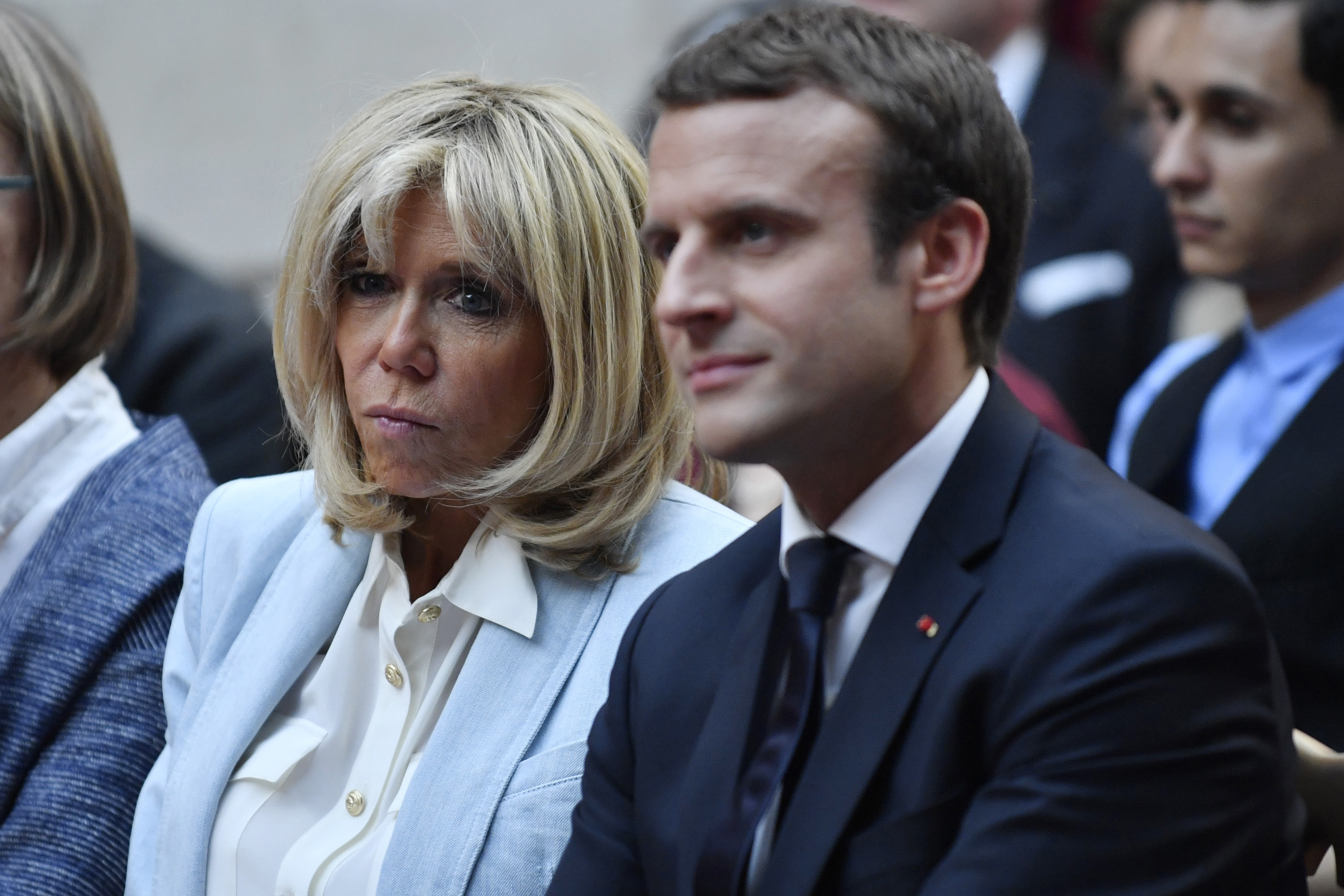 Кто жена макрона президента франции. Жена президента Франции Брижит Макрон. Макрон Эммануэль с женой. Первая леди Франции Бриджит Макрон.