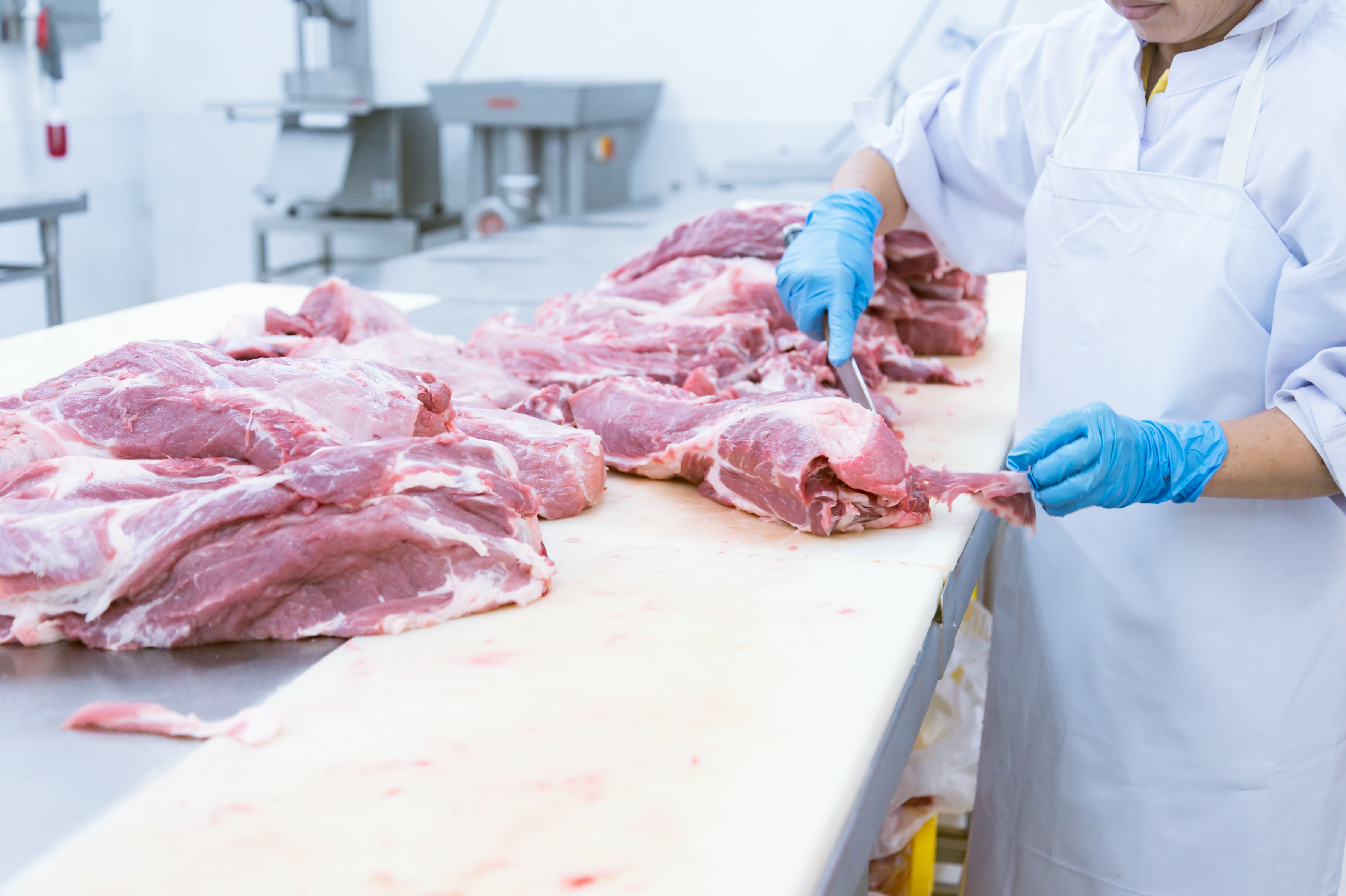 Спряха незаконен внос на над 20 тона свинско