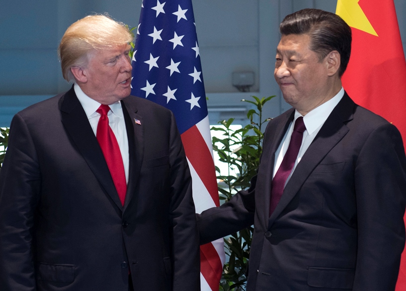 Президентът на САЩ Доналд Тръмп и китайският му колега Си Цзинпин (Архив)