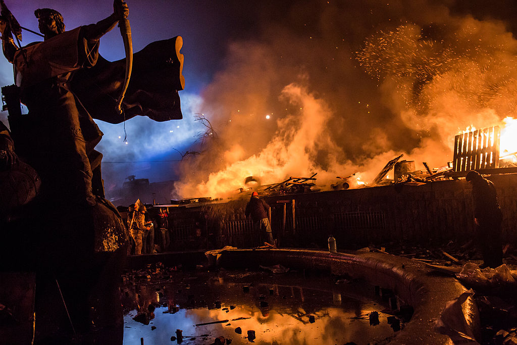 Киев по реме на Майдана (Архив)
