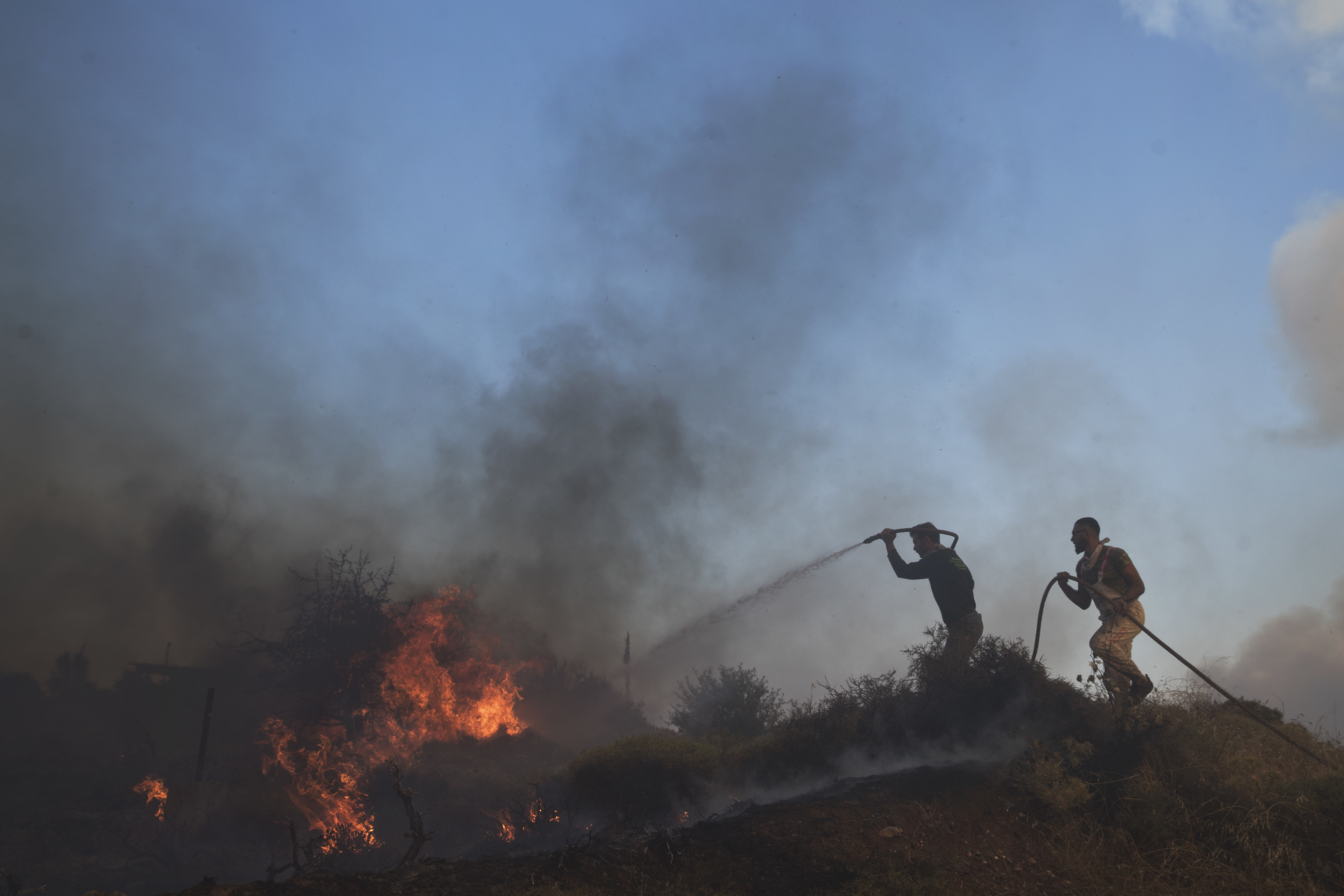 Най-засегнат от пожарите в Гърция е остров Закинтос