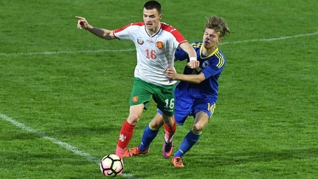 Калоян Кръстев игра силно за България до 19 г. на Европейското първенство