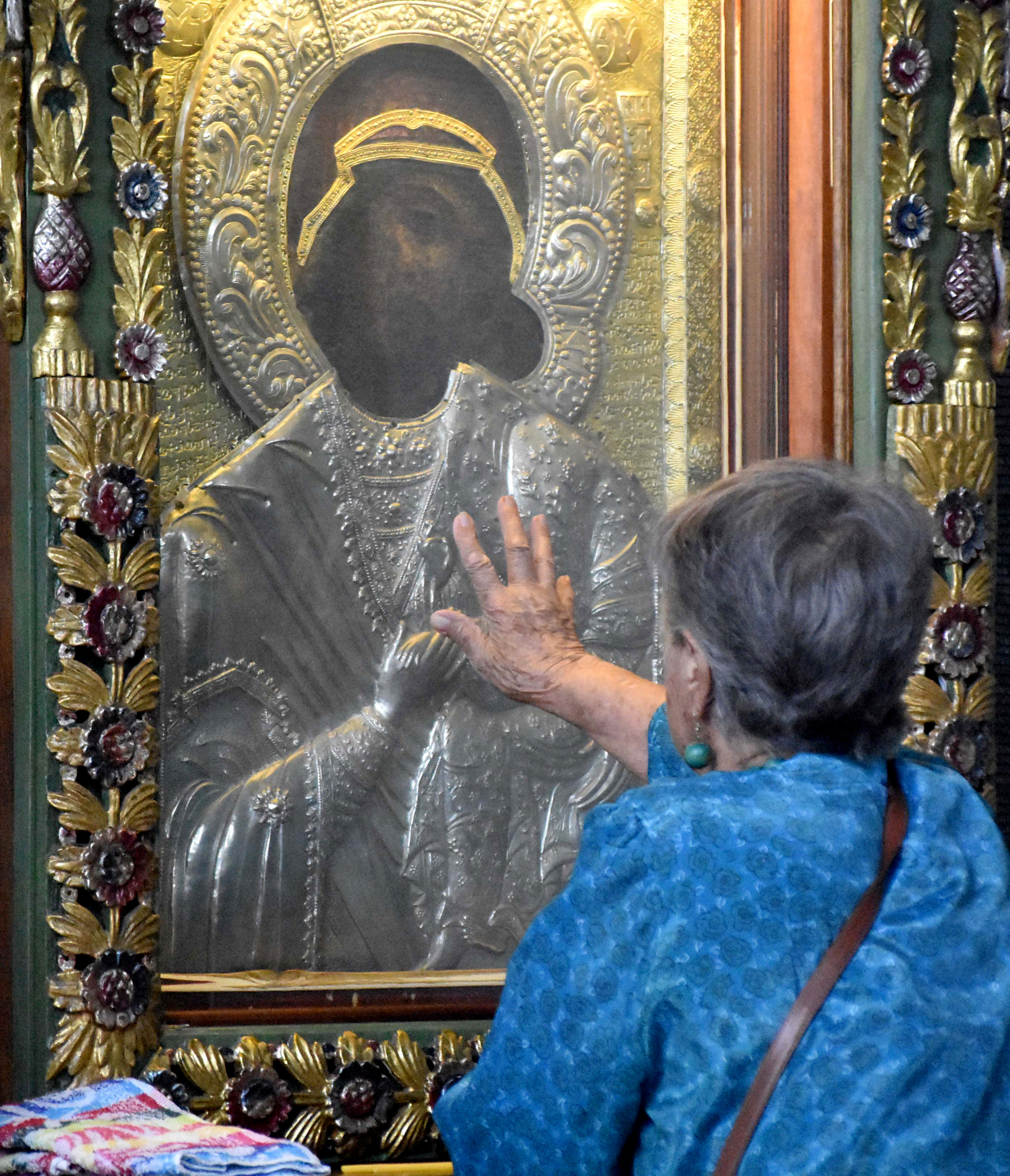 Чудотворната икона на Света Богородица в Бачковския манастир