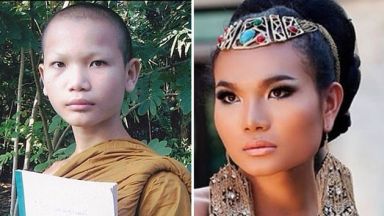 Будистки монах става супермоделката на Тайланд   
