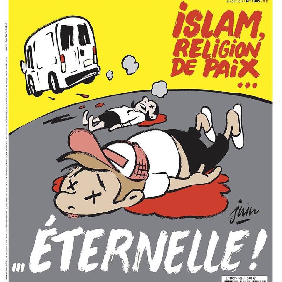 Нова полемична карикатура на ”Шарли Ебдо”