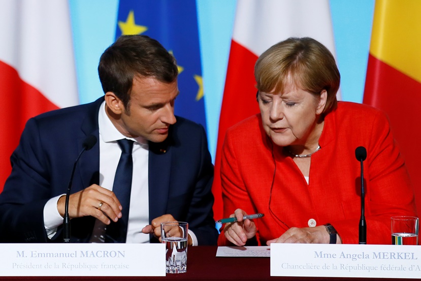 Еманюел Макрон иска Европа около силна френско-германска двойка