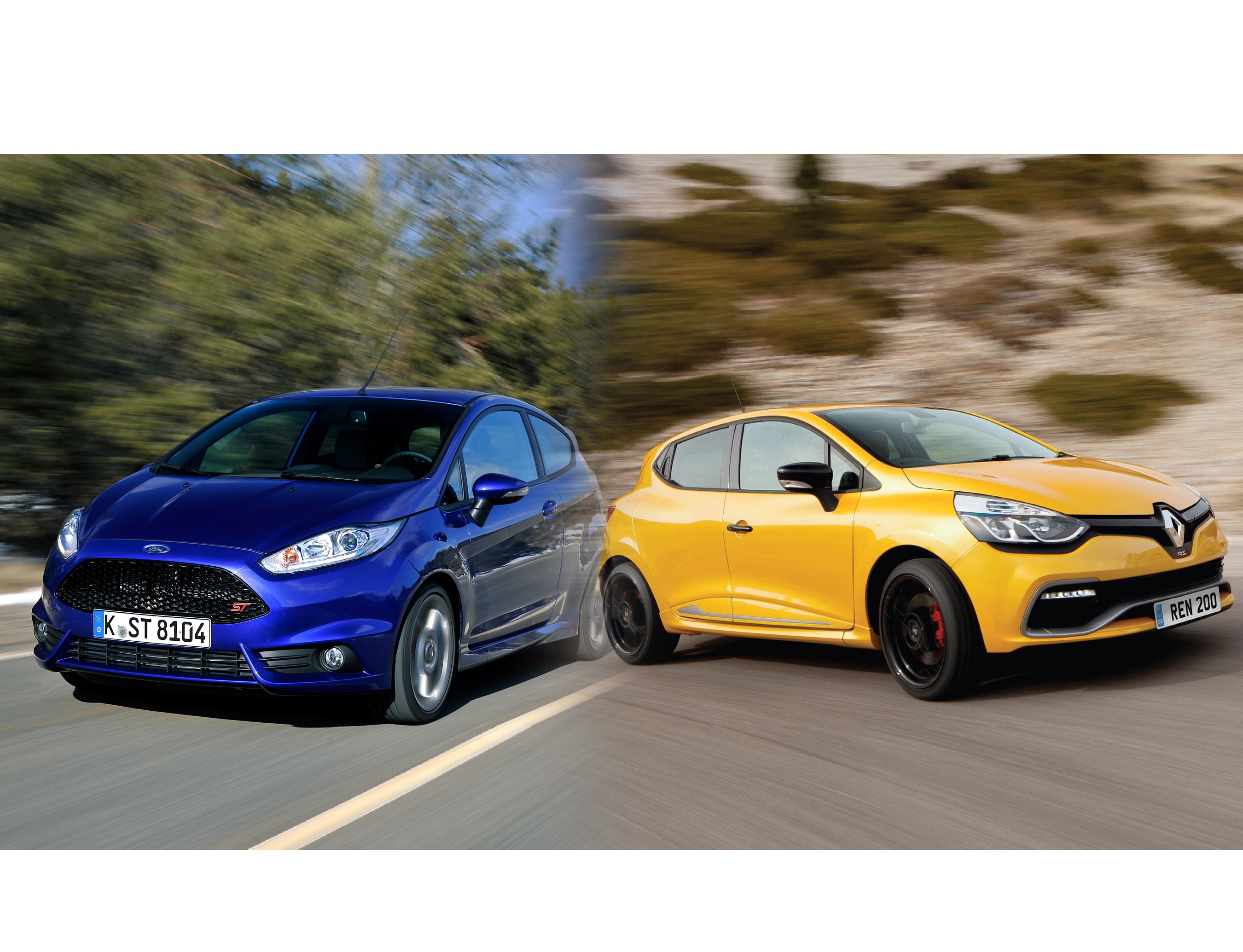 Кой е по-бърз - Fiesta ST или Clio RS (видео)