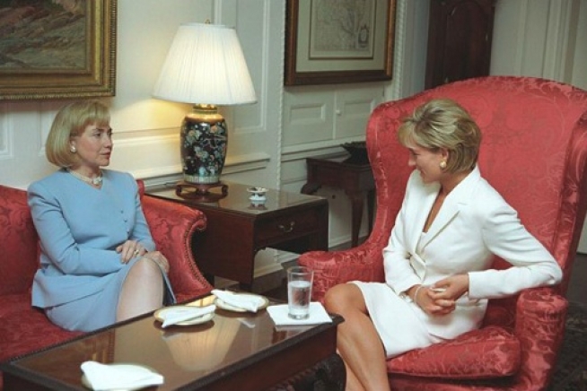Хилари Клинтън и принцеса Даяна (1997)