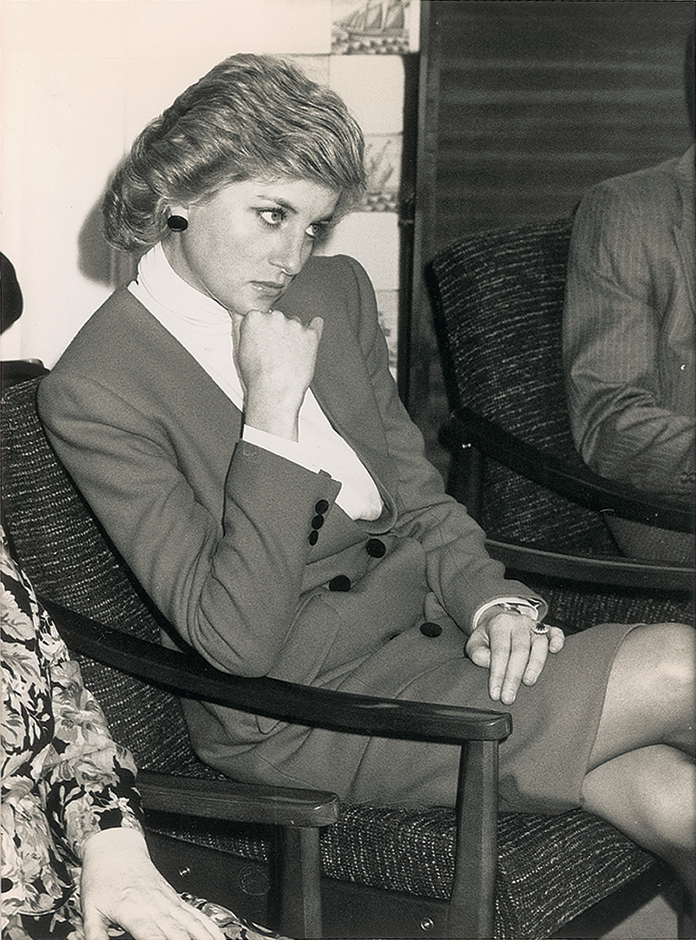 Принцеса Даяна на семинар за разрешаване на брачни конфликти (1988)