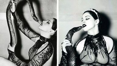 Американската вариететна легенда Зорита била арестувана за жестокост към змиите, с които танцувала