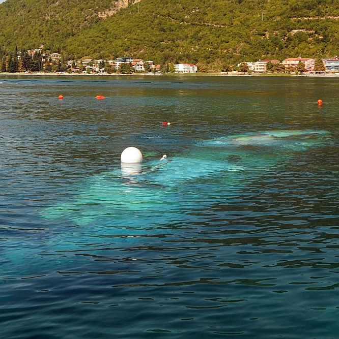 Корабът под водите на Охридското езеро