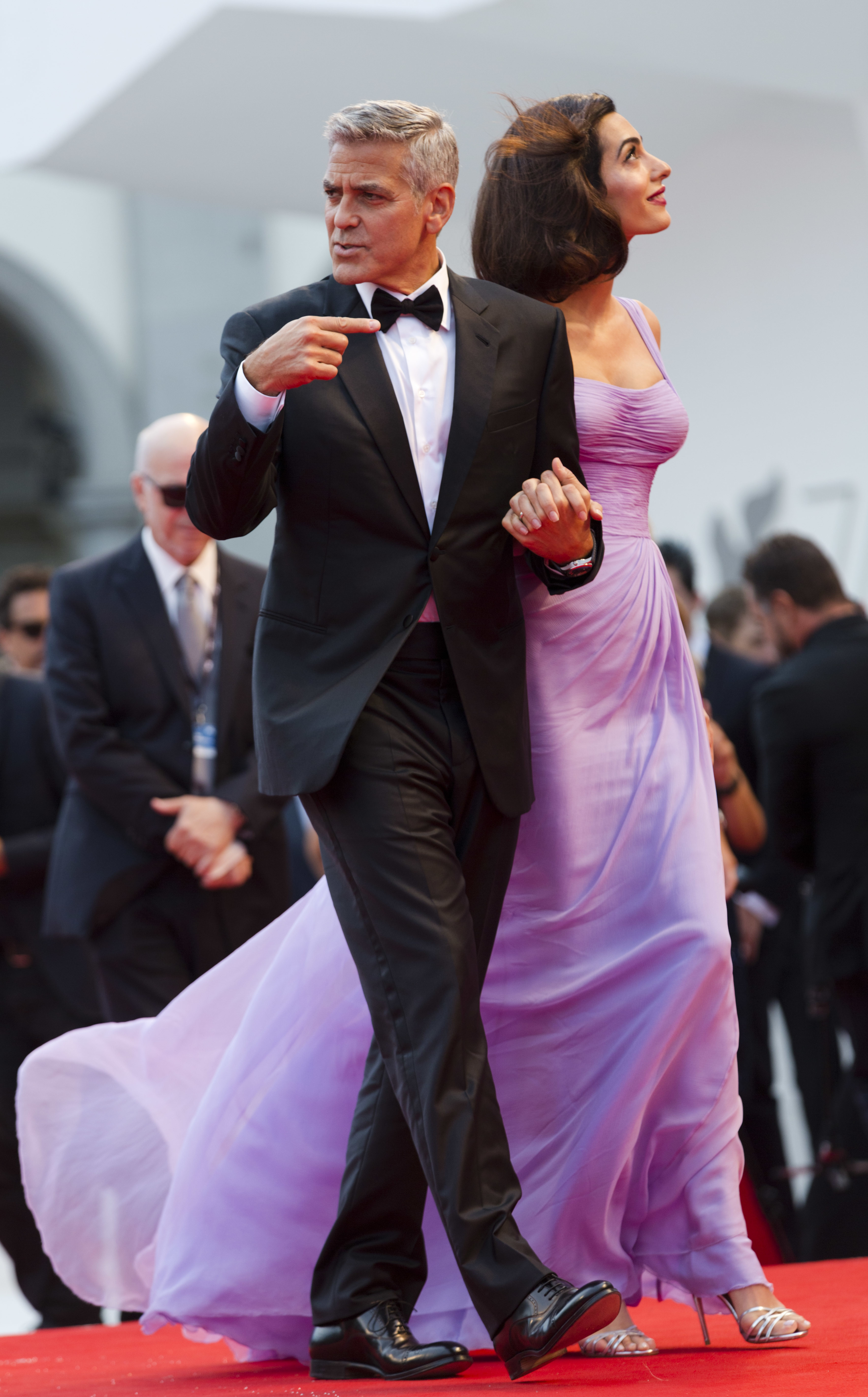 Амал Клуни и Джордж Клуни във Венеция
