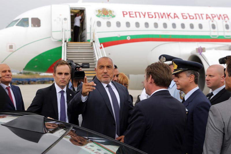 Премиерът Бойко Борисов пристигна на официално посещение в Гърция