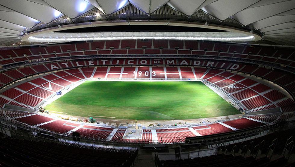 Новият стадион на ”Атлетико” (Мадрид) ще бъде открит официално днес с мача срещу ”Малага”