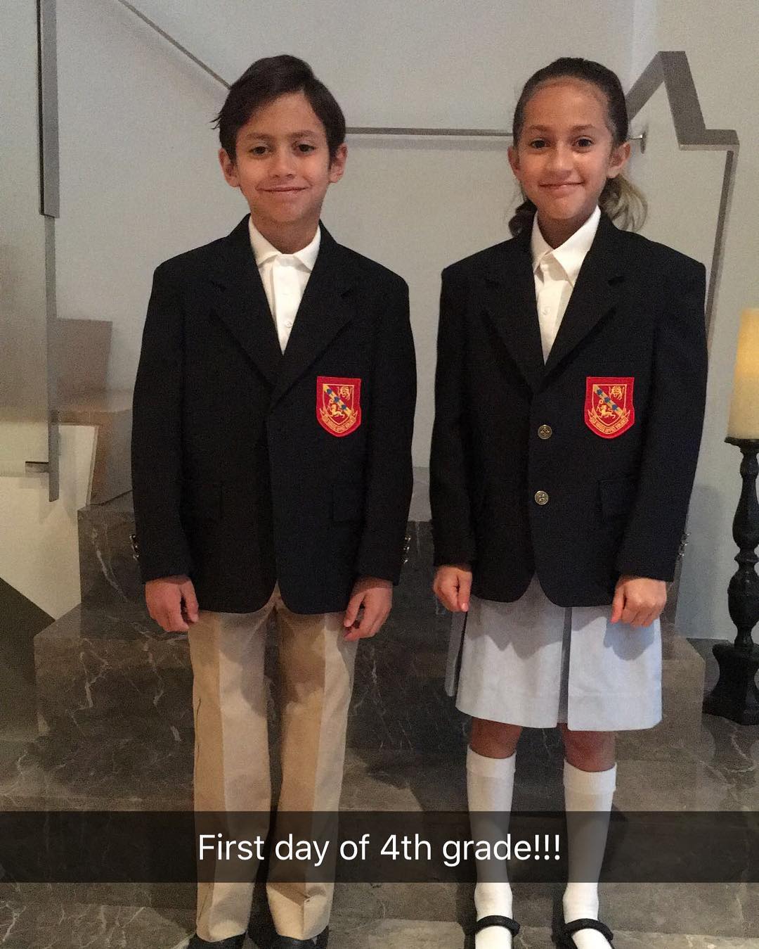 Дженифър Лопес изпрати близнаците в 4-ти клас