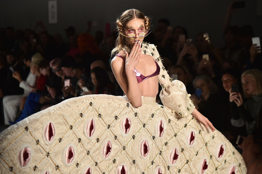Колекция с вагини на Namilia, представена на Седмицата на модата в Ню Йорк 2017