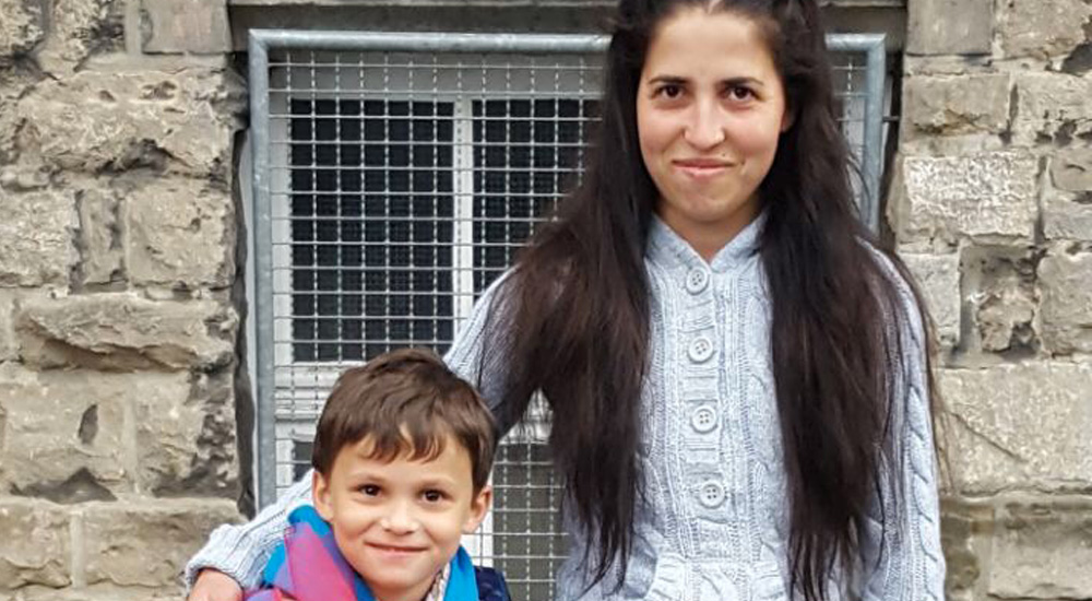 24-годишната Хатидже и 6-годишният й син Ахмет