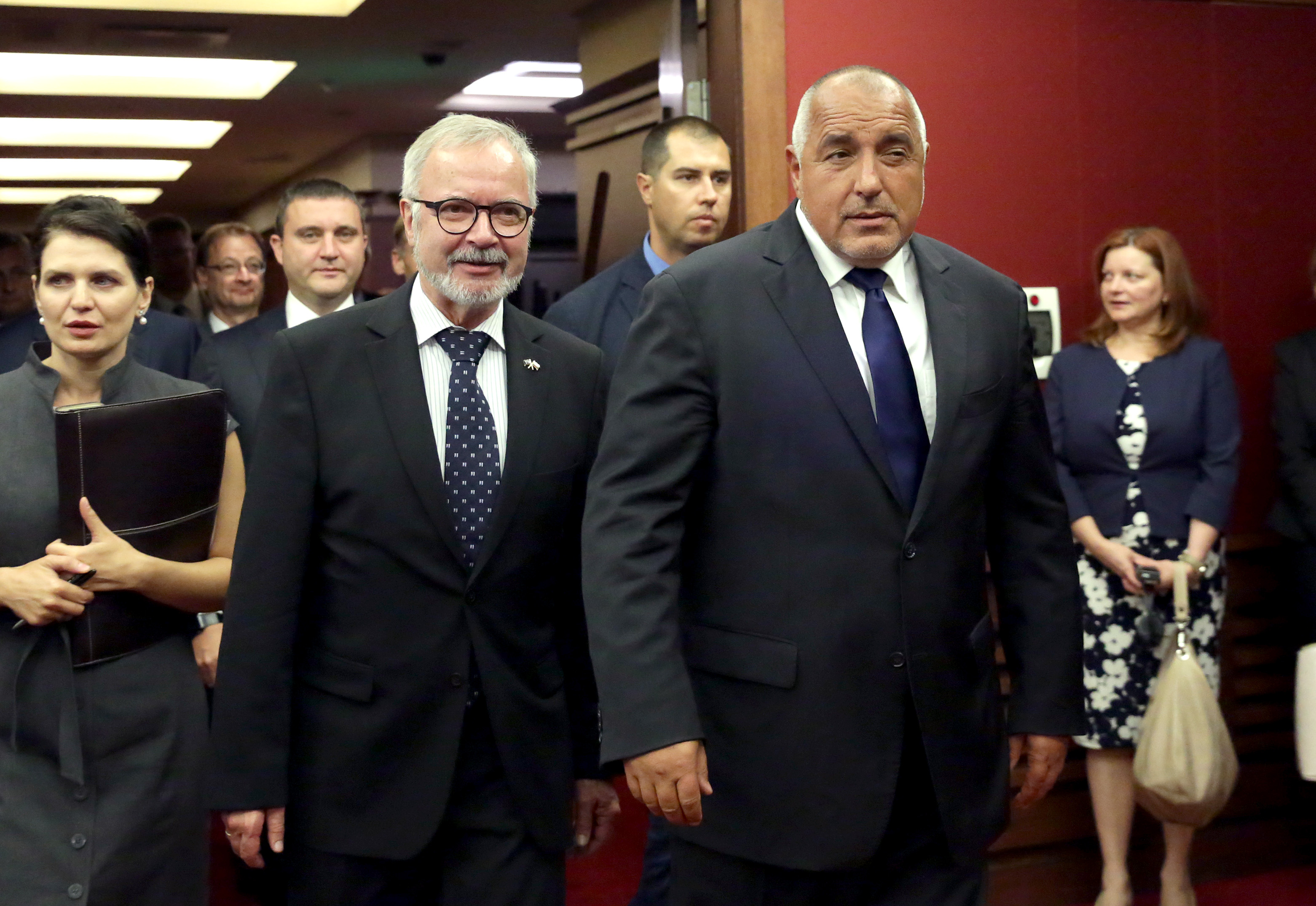 Бойко Борисов и президентът на ЕИБ Вернер Хойер откриха офиса на банката