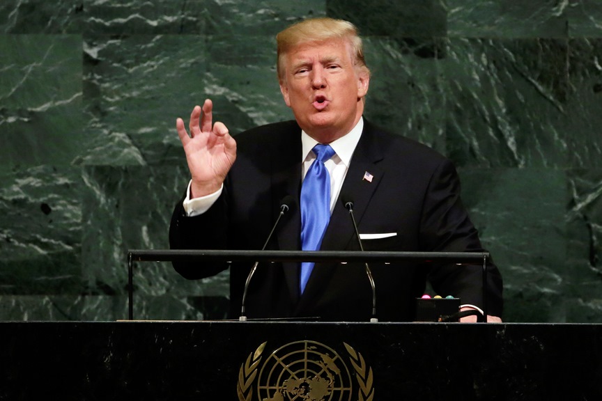 Тръмп в ООН: Може да се наложи САЩ да унищожат напълно КНДР