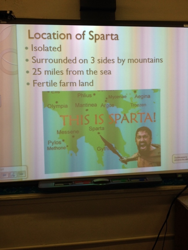 Най-лесният начин да запомним къде се е намирала Древна Спарта
