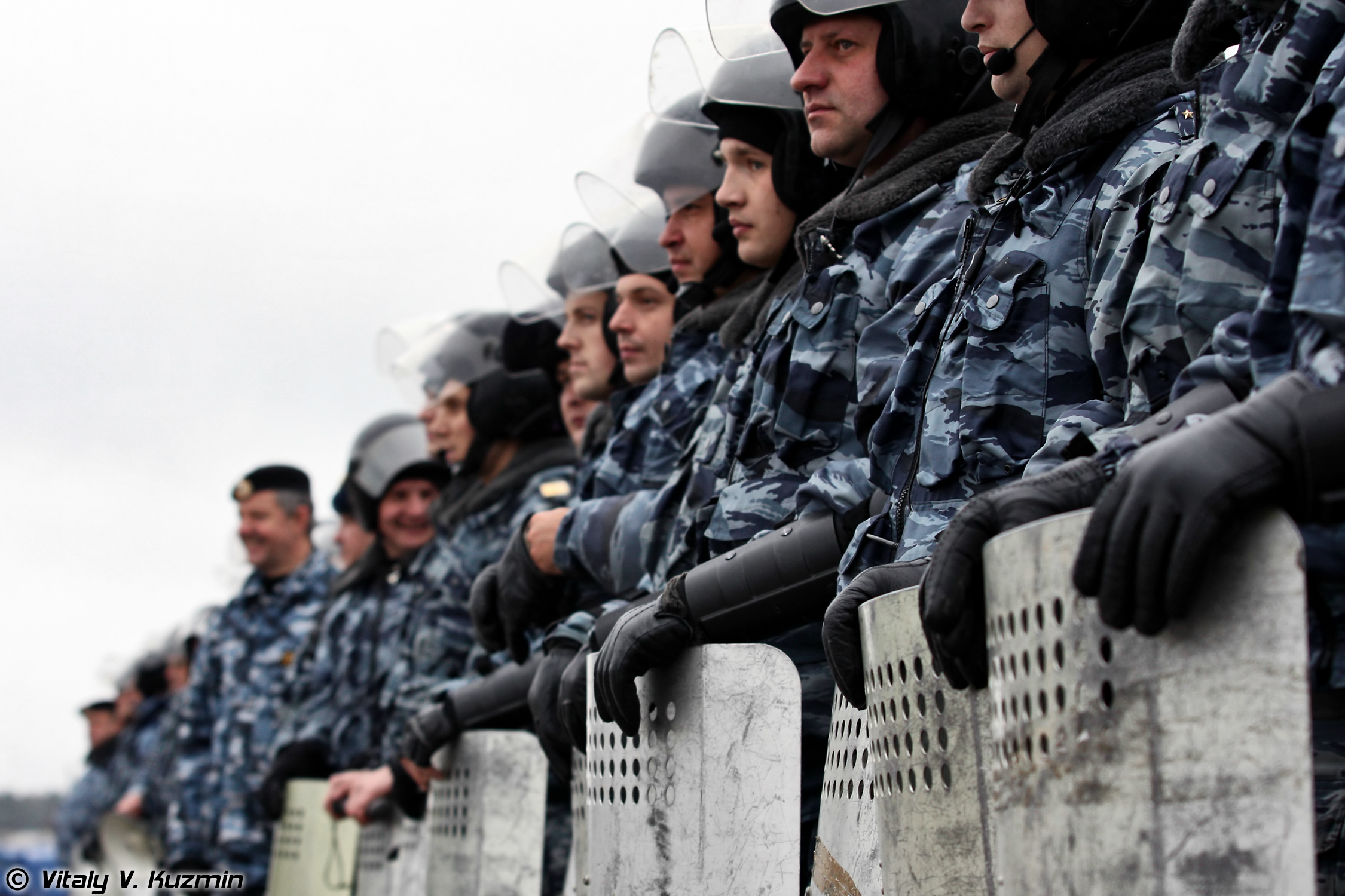 250 арестувани в Москва след масов бой