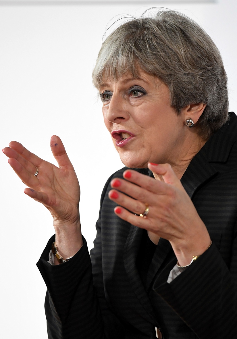 Британският премиер Тереза Мей смята, че процесът на излизане на Великиобритания от ЕС е необратим