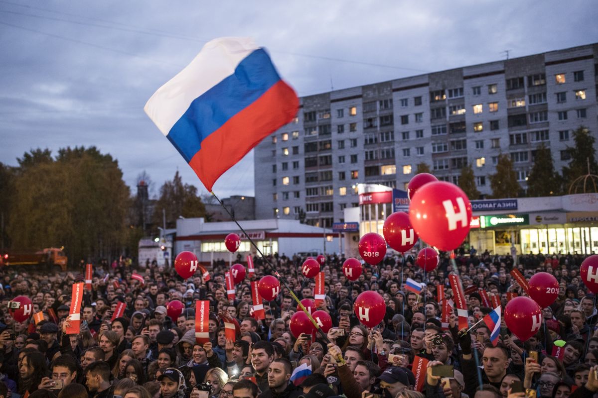 Митинг организиран от Алексей Навални