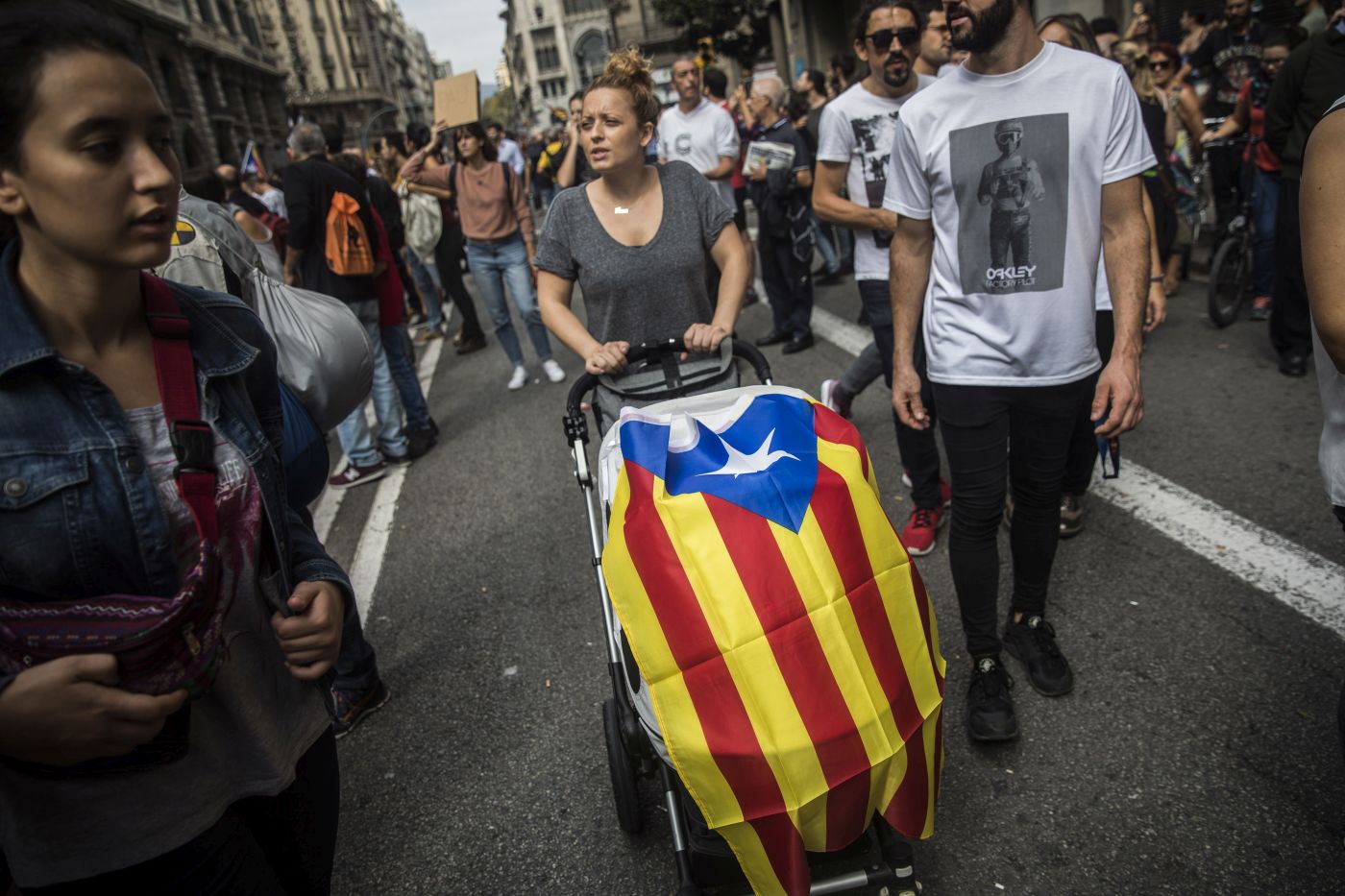 Демонстрации в Каталуния след референдума