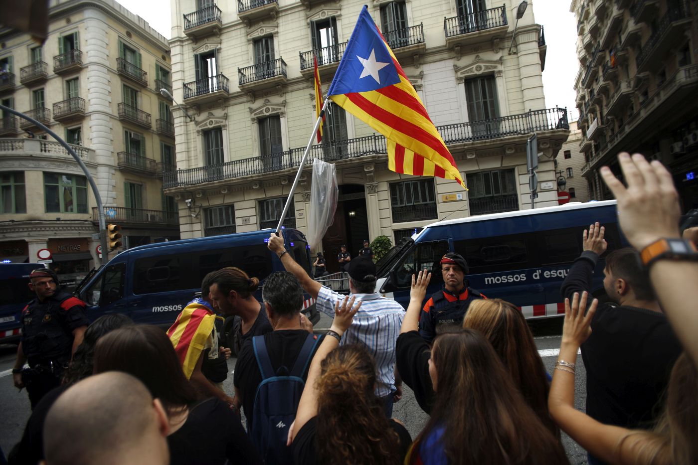 Демонстрации в Каталуния след референдума