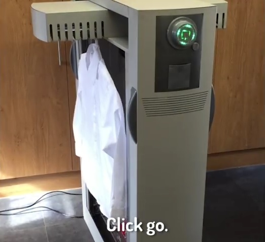 Роботизирана машина глади риза за три минути (видео)
