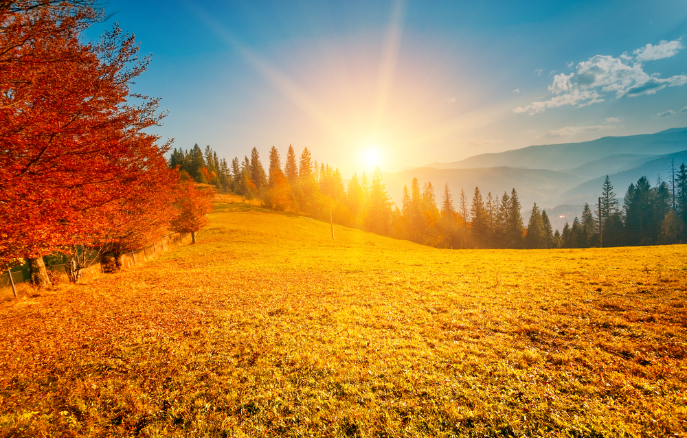 Повече есенно слънце и повишение на температурите през седмицата