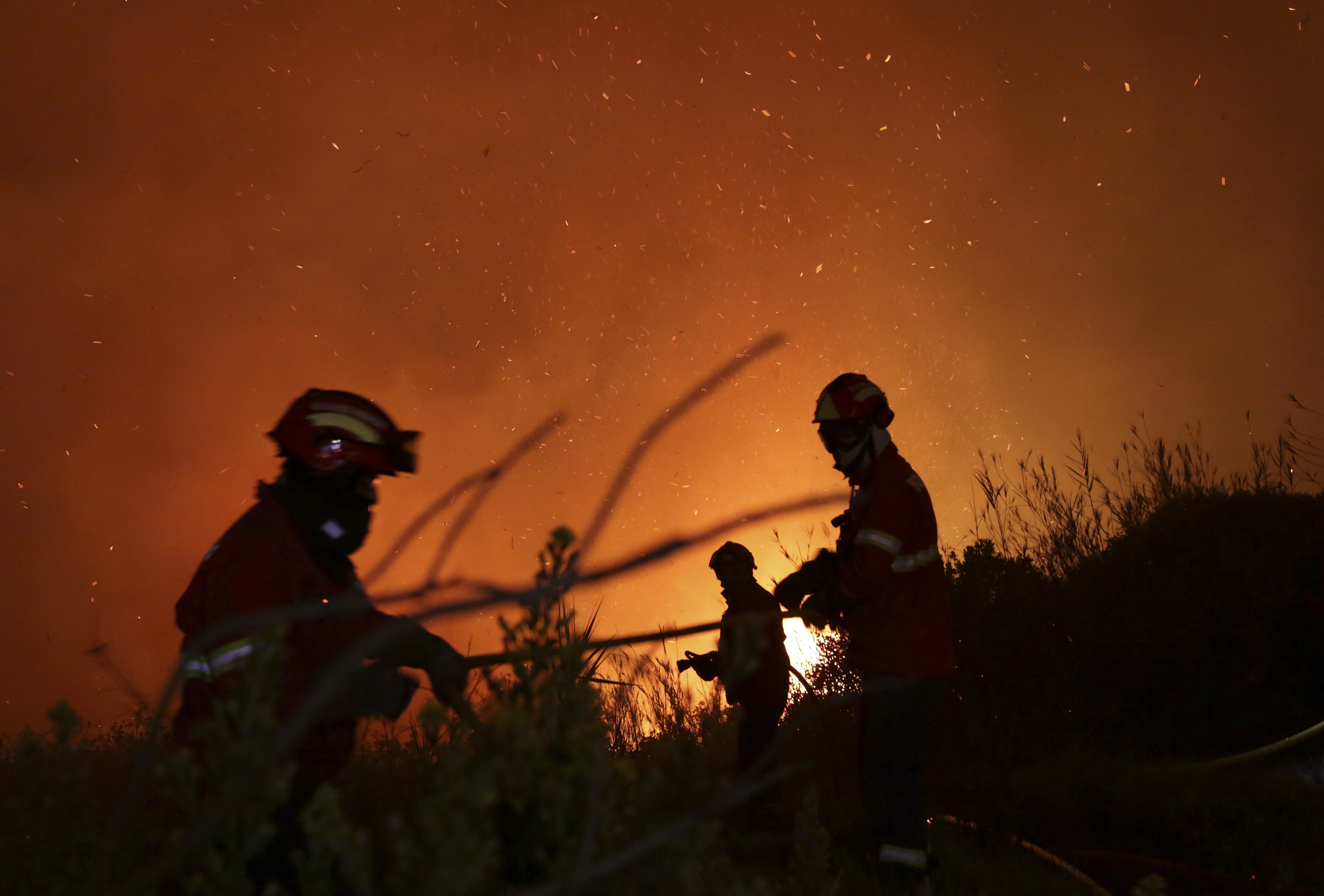 Поне 9 загинали при пожари в Испания и Португалия