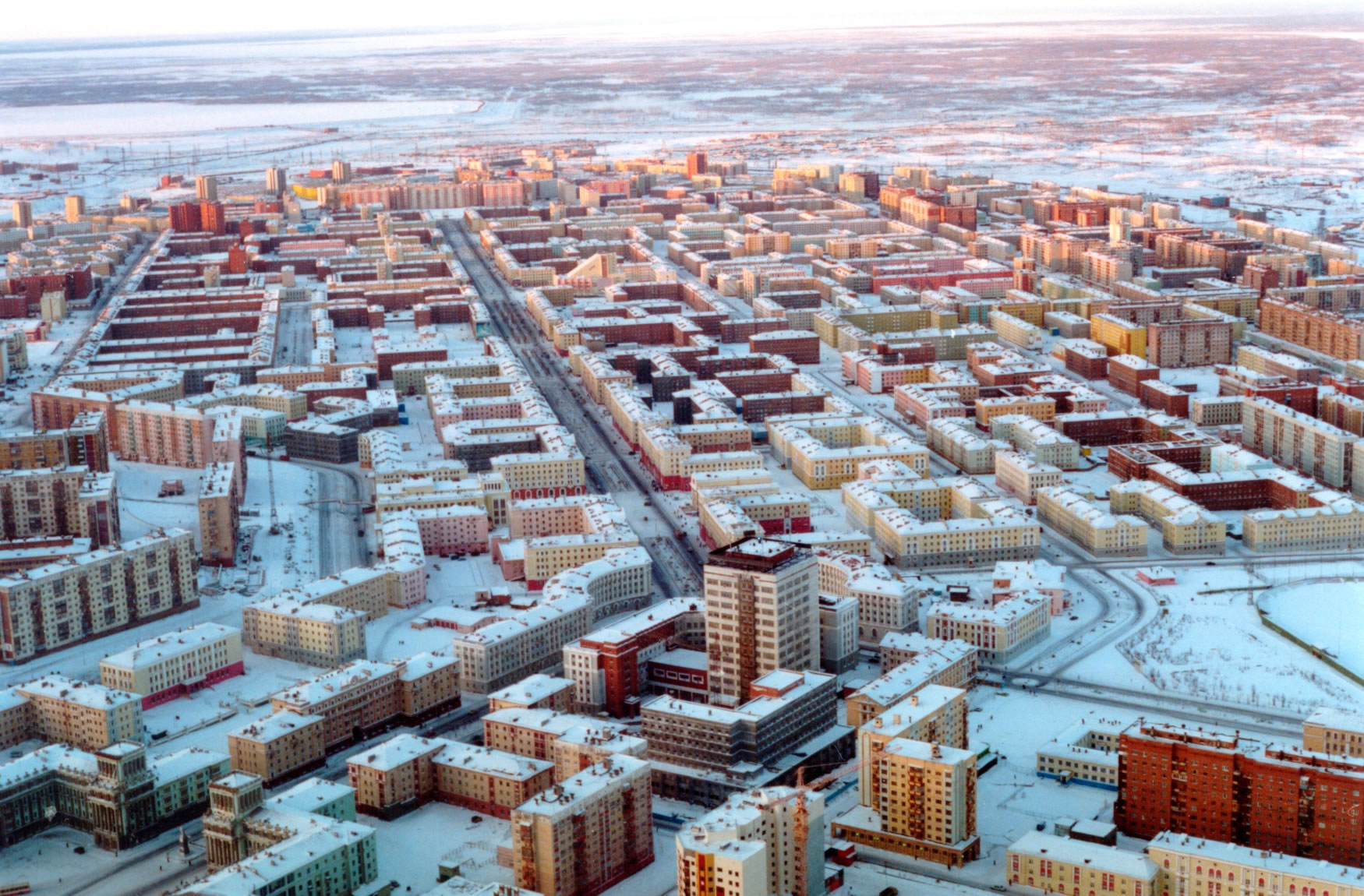Норилск - най-северният град на планетата (снимки)