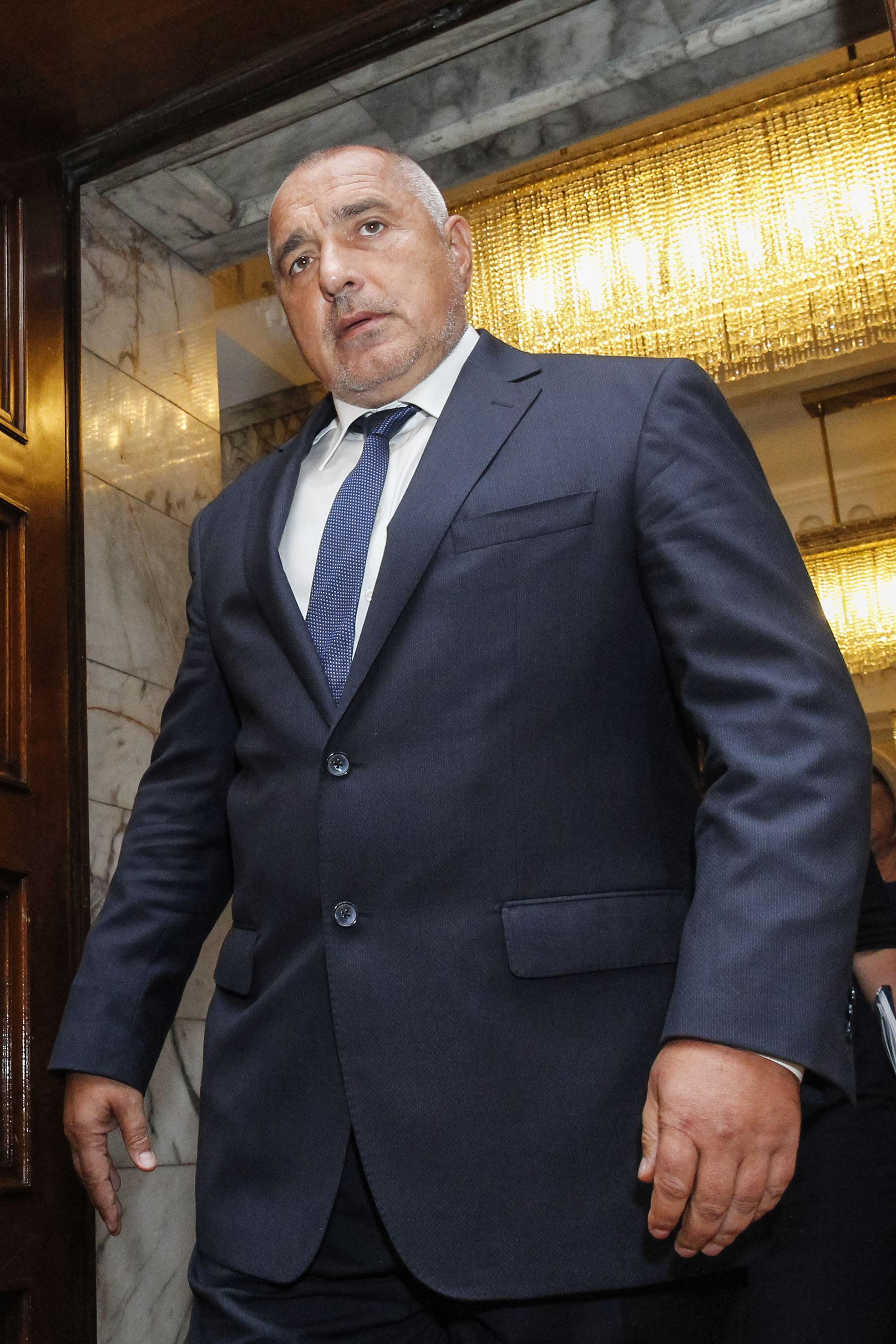Бойко Борисов на КСНС при президента, с когото често влизаха в задочна полемика