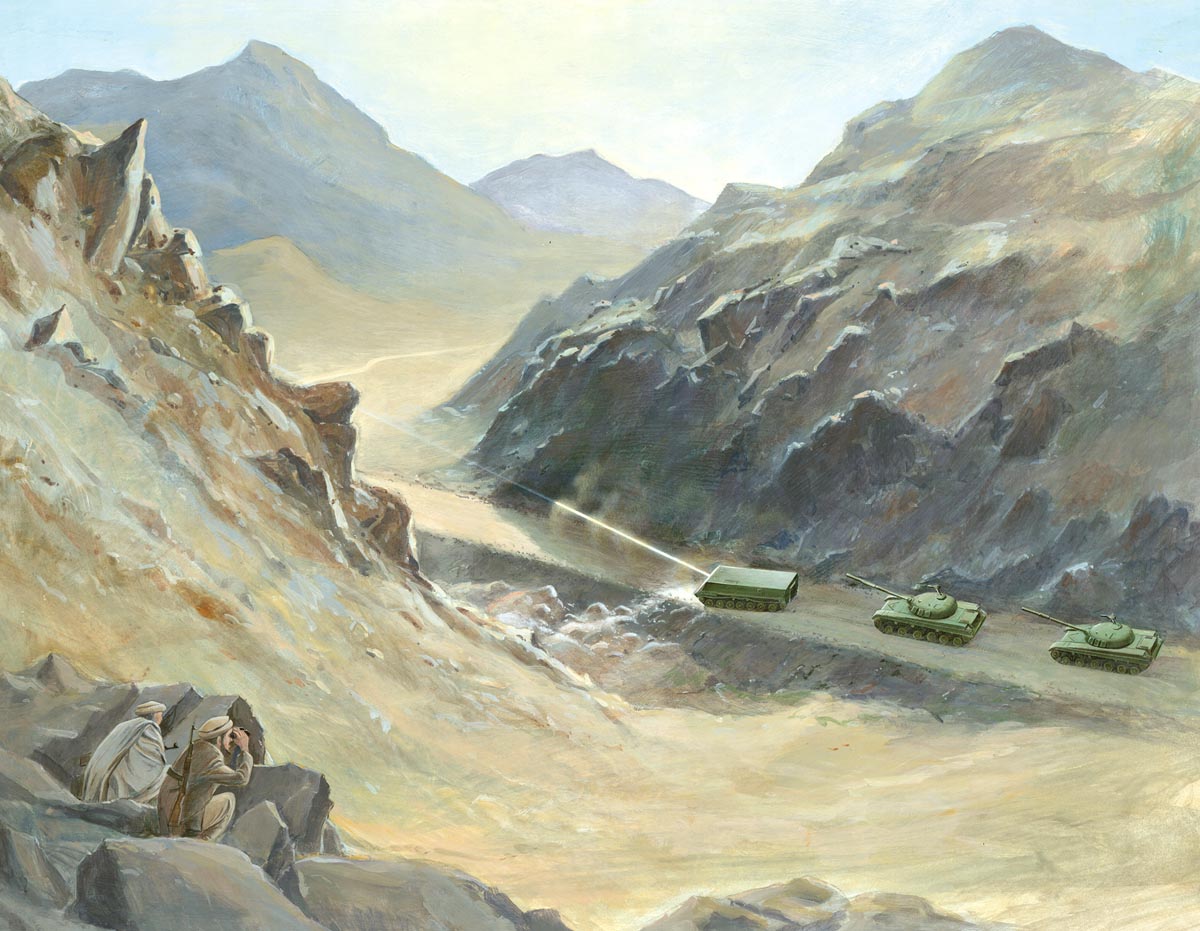 СССР притежавали и мобилно лазерено оръдие, което може ли да пробват в Афганистан