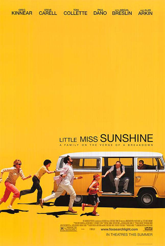 Плакатът на ”Малката Мис Слънчице”