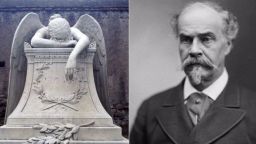 Скулптурата "Ангелът на скръбта" - една от най-копираните в света