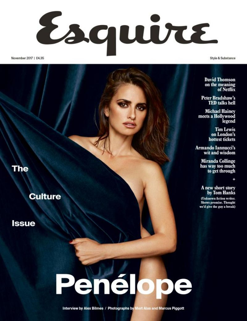 Пенелопе Крус за Esquire UK