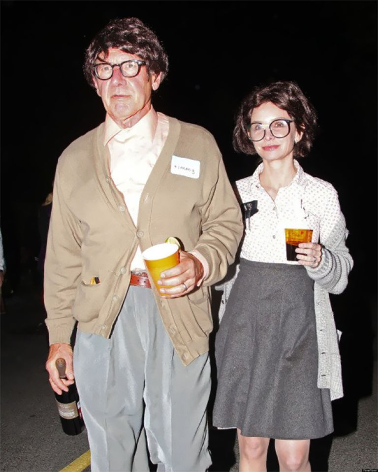 Харисън Форд и съпругата му Калиста Флокхарт на Хелоуин