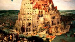 Картината "Вавилонската кула" - дръзка сатира срещу католическата църква   