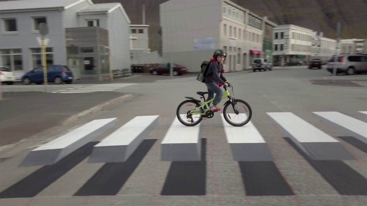 Исландци създадоха иновативна пешеходна пътека