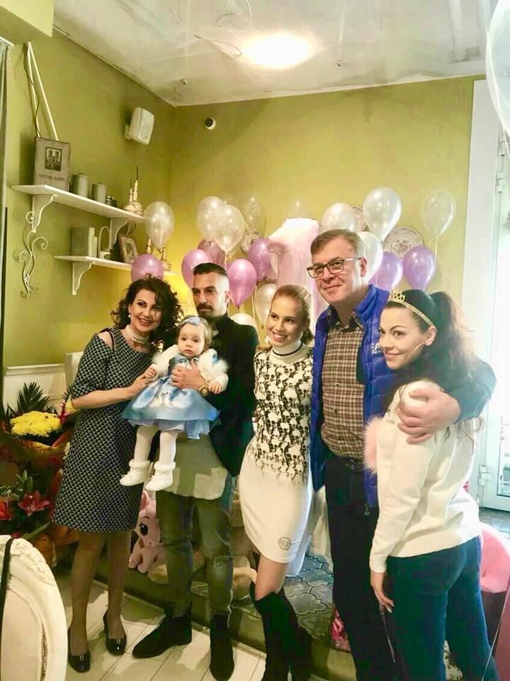 Рожденият ден на внучката на Илиана Раева и Наско Сираков - Илиана