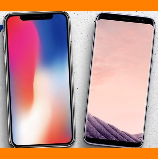iPhonе X и Samsung Galaxy S8