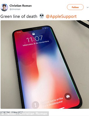 Странни дефекти в iPhone X