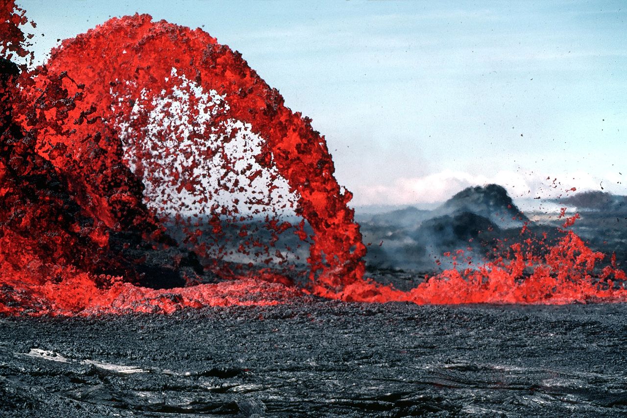 На Хавайте има много вулкани