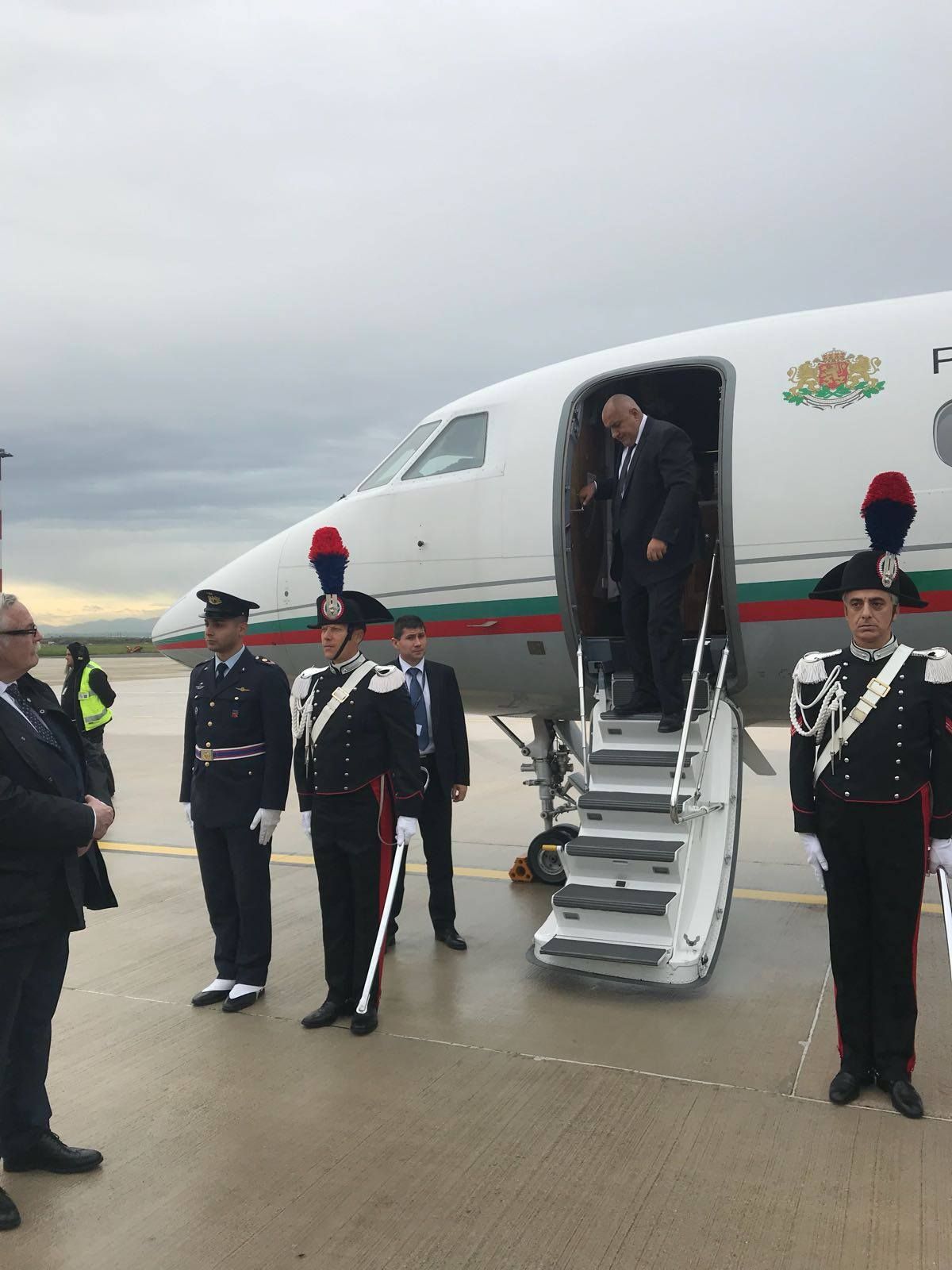 Премиерът Бойко Борисов на посещение в Рим, срещна се с колегата си Паоло Джентилони