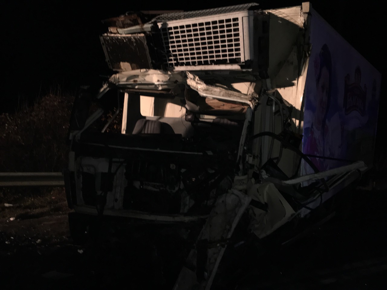 При катастрофата край Микре камионът и автобусът са смачкани до неузнаваемост