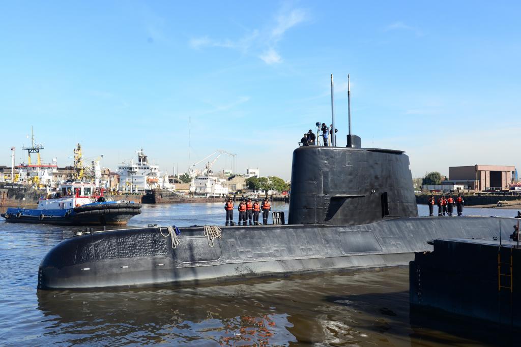 ”Сан Хуан” е най-новата от трите аржентински подводници