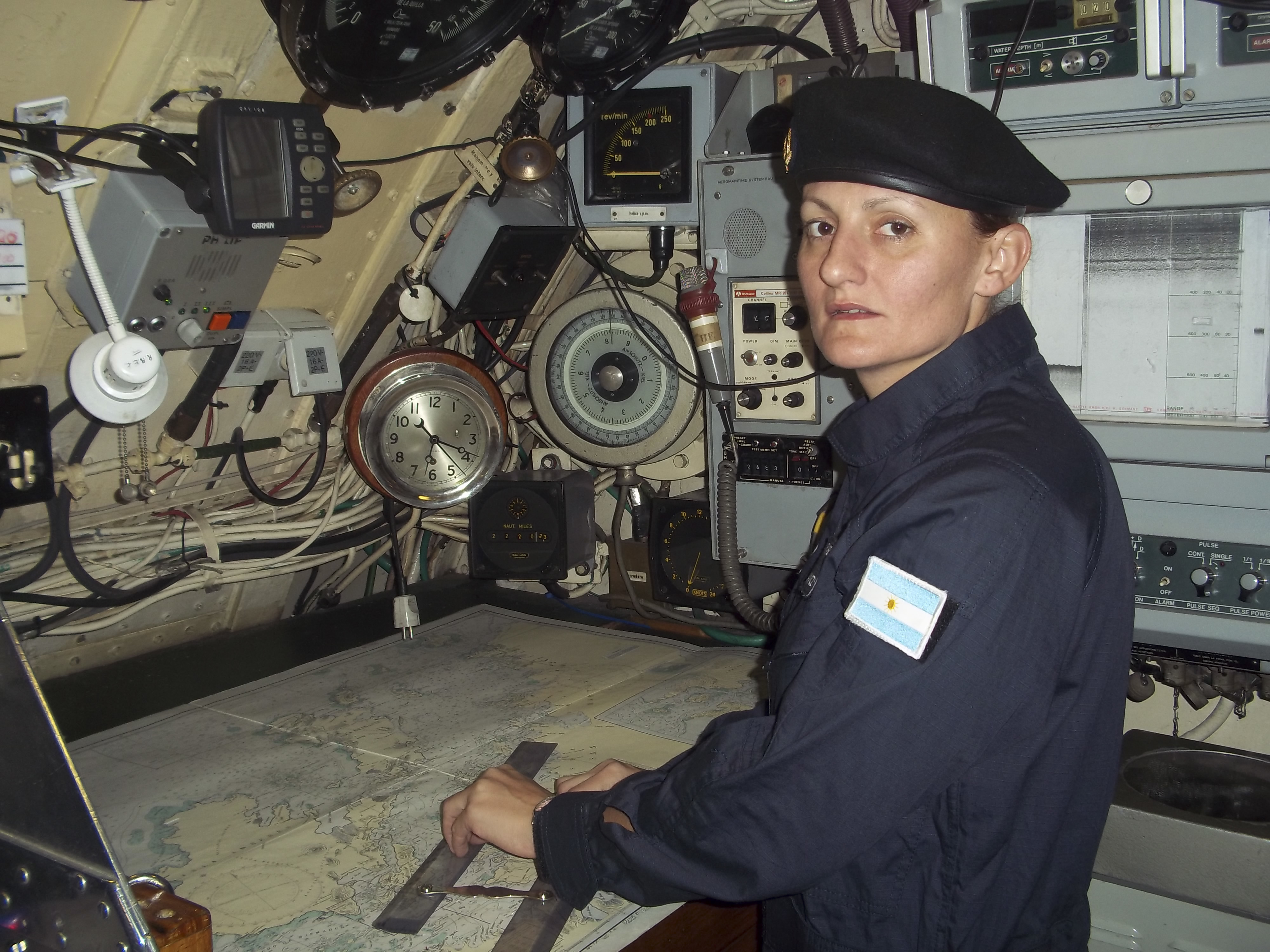 Елиана Кравчук - първата жена офицер в подводница в Аржентина, е една от 44-имата от липсващия екипаж