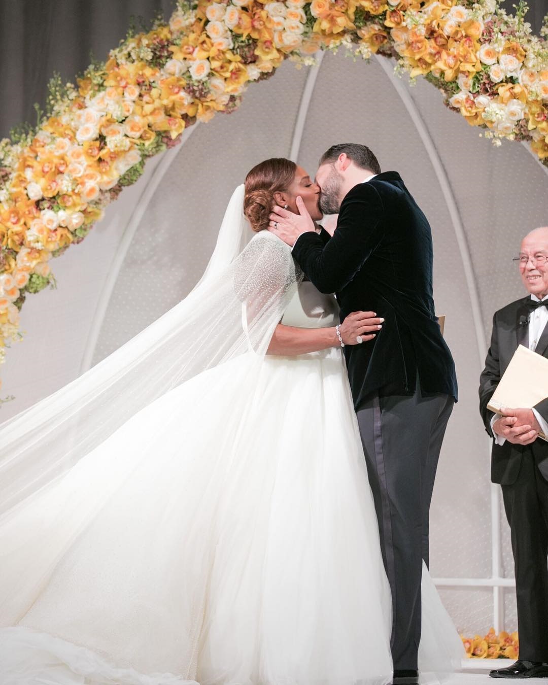 Сватбата на Серина Уилямс и Алексис Оханян